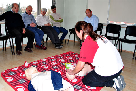 Hayat kurtarmayı öğrendiler