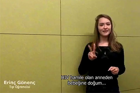 AIDS’i işaret diliyle anlattılar