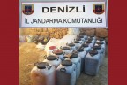 Çal’da şarap operasyonu