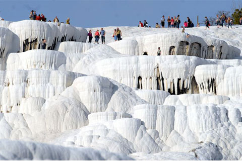 Pamukkale zammına tepki seli