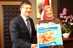 Örnek projeye bakan teşekkürü