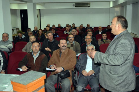 Arıcılar kursta