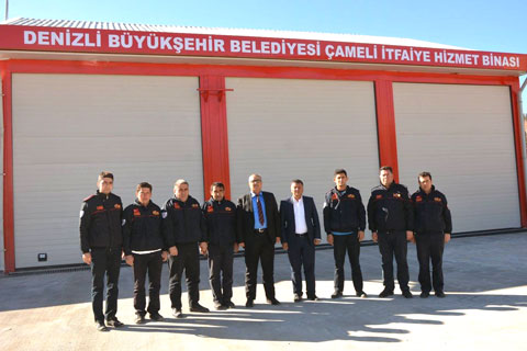 Çameli’ye itfaiye hizmet binası