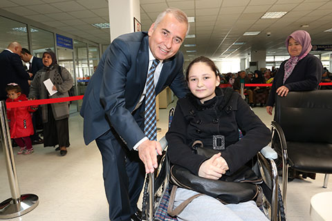 Engellilere ulaşım hizmeti