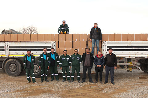Çal’dan Bayırbucak Türkmenlerine yardım