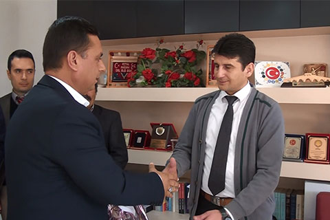 Başkan’dan personele anlamlı doğum günü hediyesi