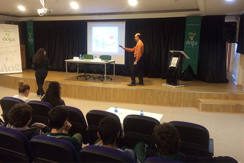 Doğa Okulları’nda bağımlılık ve şiddet semineri