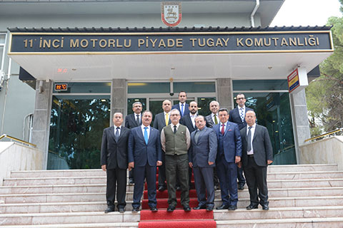 DTO heyetinden Tugay ziyareti