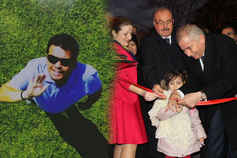 Gülen Adam İlyas Haytan için sergi