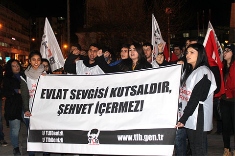 Liselilerden sert tepki