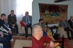 Vali Kocatepe Çivrilli gazileri ziyaret etti