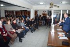 Gürlesin personeliyle buluştu