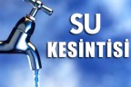 6 ilçe susuz kaldı