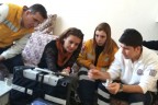 Sağlık personeline teçhizat eğitimi
