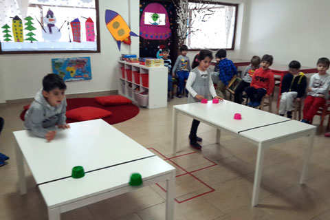 Yüksekçıta’nın minikleri hem öğreniyor, hem eğleniyor