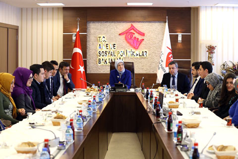 AK Partili gençlerden Bakan Ramazanoğlu’na ziyaret