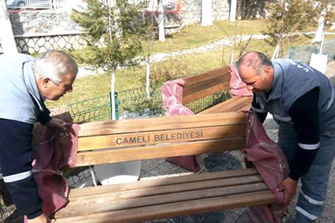 Çameli Belediyesi bank dağıtıyor