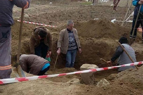 Mezar 70, taşı 786 yıllık