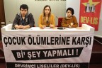 Çocuk ölümlerine karşı imza kampanyası