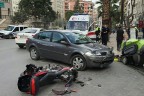 Saltak’taki kazada 2 kişi yaralandı