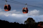 Evlilikte 30. yıl kutlaması teleferik’te