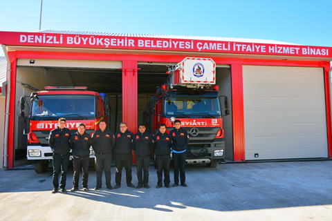 İlçelere itfaiye binaları