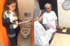Doğa öğrencileri hijyen denetiminde