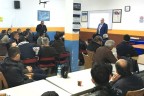 Otobüs şoförleri eğitimde