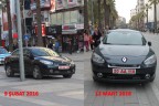 Bu aracın şoförü yasak dinlemiyor