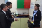 Özkan hastaları ziyaret etti