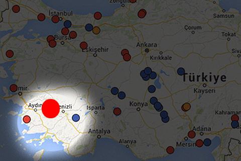 Su kirliliğinde denizli’ye kırmızı nokta