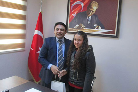 Beyağaç birincisine akıllı telefon
