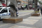 Gazi Bulvarı’nda bomba paniği yaşandı