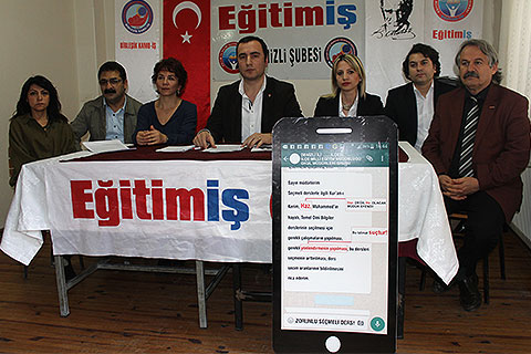 Eğitim-İş o müdürün ismini açıkladı