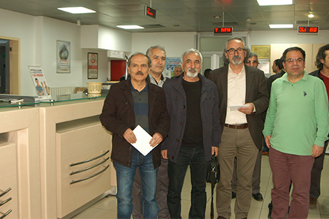Tutuklu akademisyenlere Denizli’den mesaj