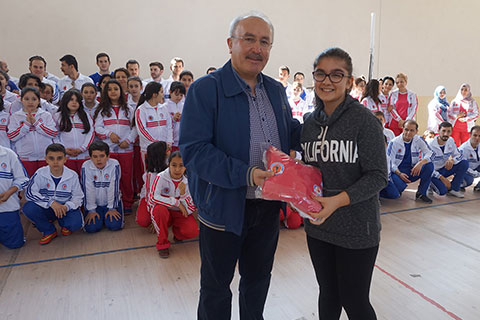 Kursiyerlerin eşofmanı Büyükşehir’den
