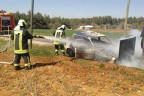 Diri diri yanmaktan İtfaiye kurtardı
