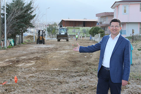 Merkezefendi’de 3 ayda 214 bin m² yol açıldı
