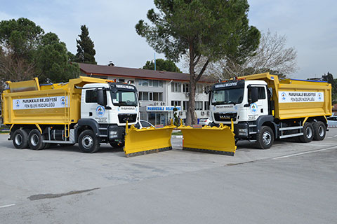 Pamukkale Belediyesi’ne 2 yeni kamyon