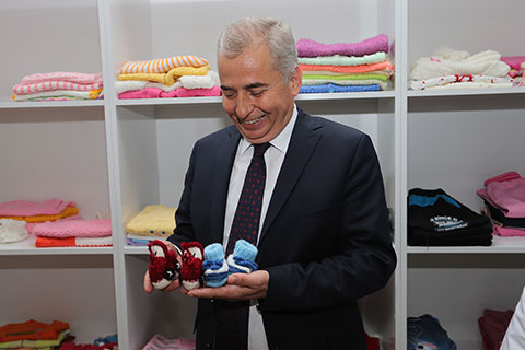 Başkan Zolan Sevgi Eli’nde