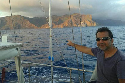 Denizlili mühendis yelkenliyle Atlantik’i aştı