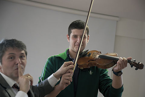 Yüksekçıta Okulları’nda müzik ziyafeti