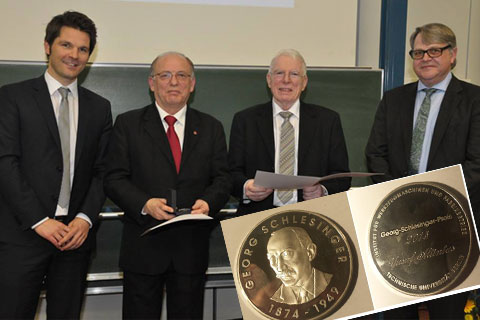 Schlesinger ödülü Prof.Dr. Altıntaş’ın