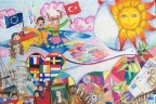 Resim, slogan ve öykülerle AB’yi anlattılar