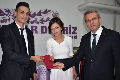 Acpayamlı Aldın çiftini kaza ayırdı