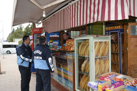 TAVAS’TA KALDIRIM İŞGALİNE SON