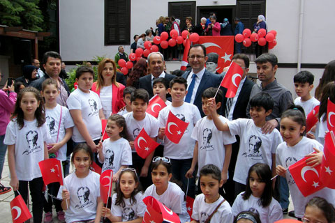 Bayramı Selanik Atatürk Evi’nde kutladılar