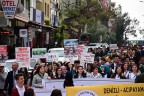 Acıpayamlı öğrenciler sağlık için yürüdü