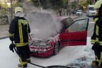 Kırmızıda yandı
