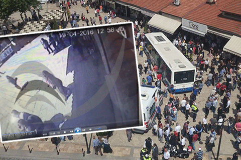 İşte Bayramyeri’ndeki kazanın saniye saniye görüntüleri